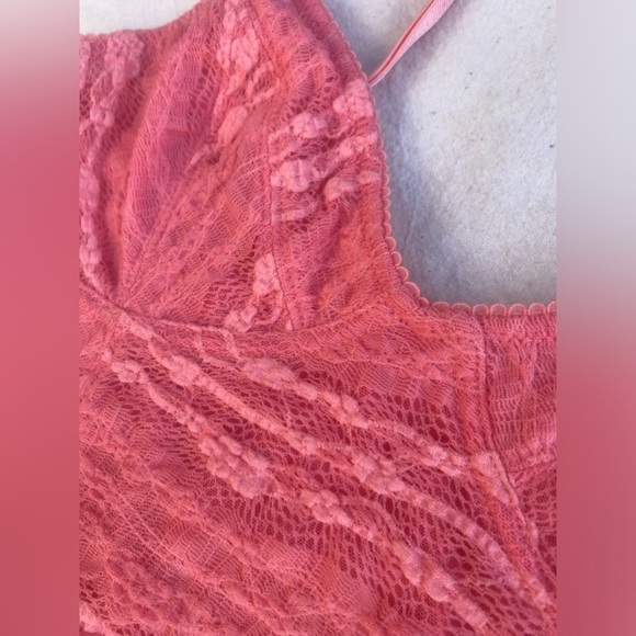 intimately free people pink lace bralette sz. small - Picture 2 of 11